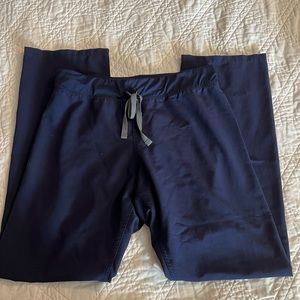 Figs navy scrub pants